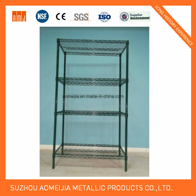 Hot Sale Metal Chrome Wire Flowers Shelf for    Iraq