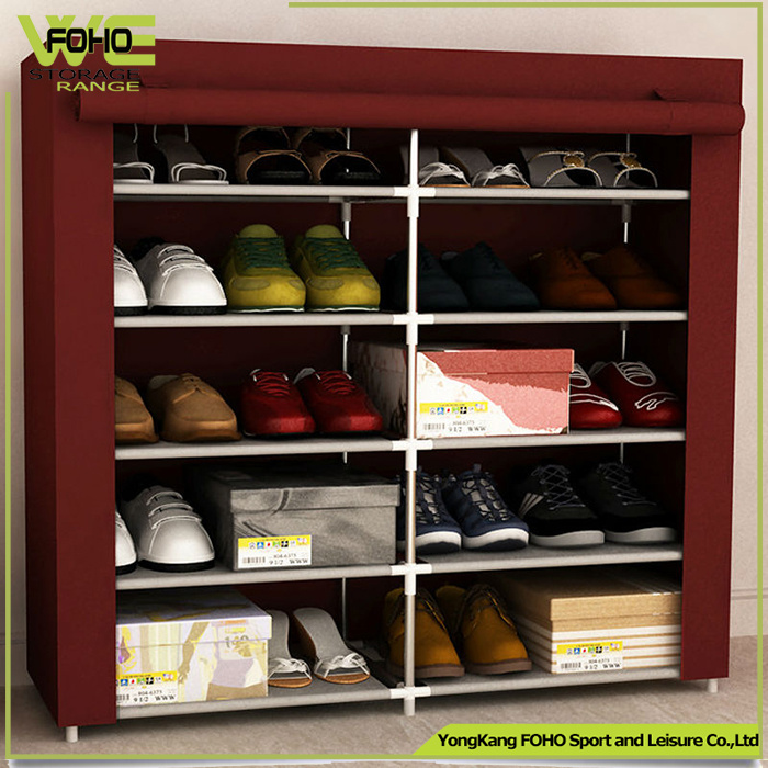 Standing Fabric Multifunction Large Multilayer Storage Shoe Rack