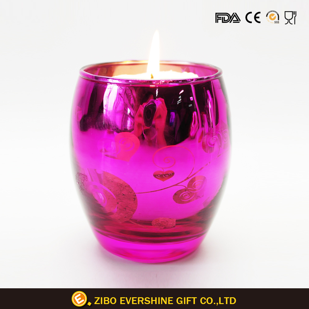 Wholesale Supply Colorful Unique Candle Jars