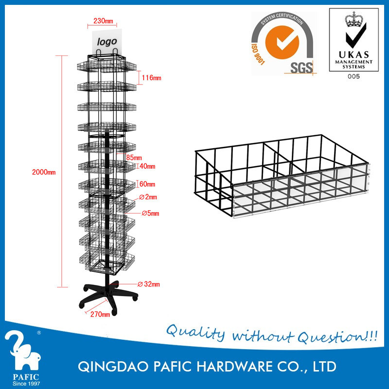 Supermarket Bagged Nuts Wire Display Racks