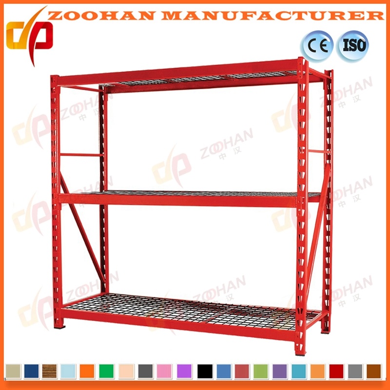 Durable Metal Warehouse Wire Heavy Storage Shelving Rack System (Zhr228)