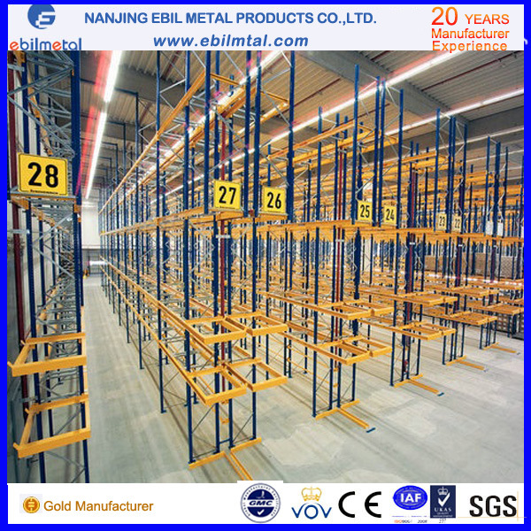 Popular Warehouse Equipment Narrow Aisle Pallet Rack (EBIL-VNA)