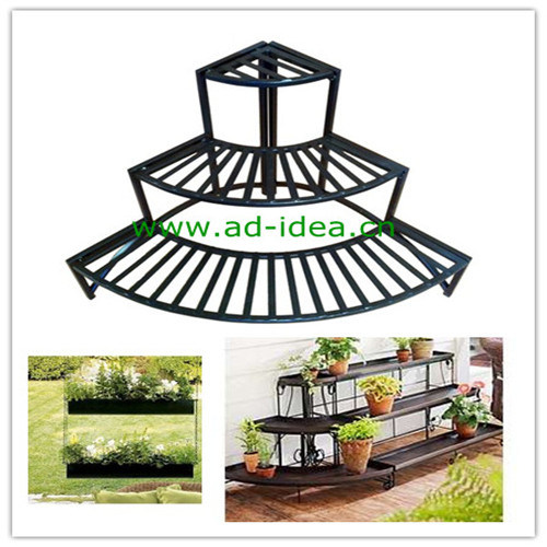 Metal Garden Plant Stand, Plant Display Rack (AD-GDS-9871)