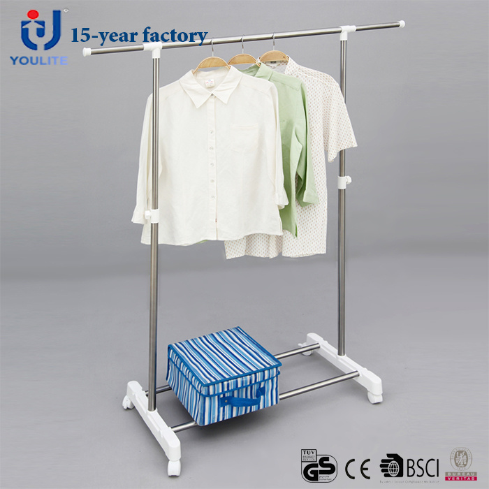 Ylt-0308A Stainless Steel Single Rod Telescopic Clothes Hanger