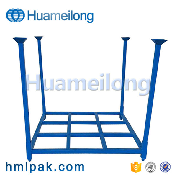 High Quality Adjustable Transport Dismountable Galvanized Car Tire Storage Rack