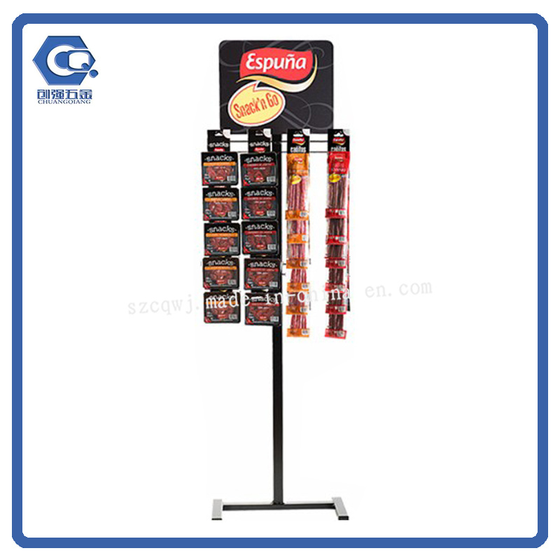 Retail Metal Display for Potato Chip Display Rack