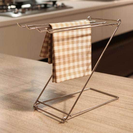 Kitchen Dish Towel Folding Rack