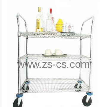 Chrome DIY Metal Kitchen Wire Rack