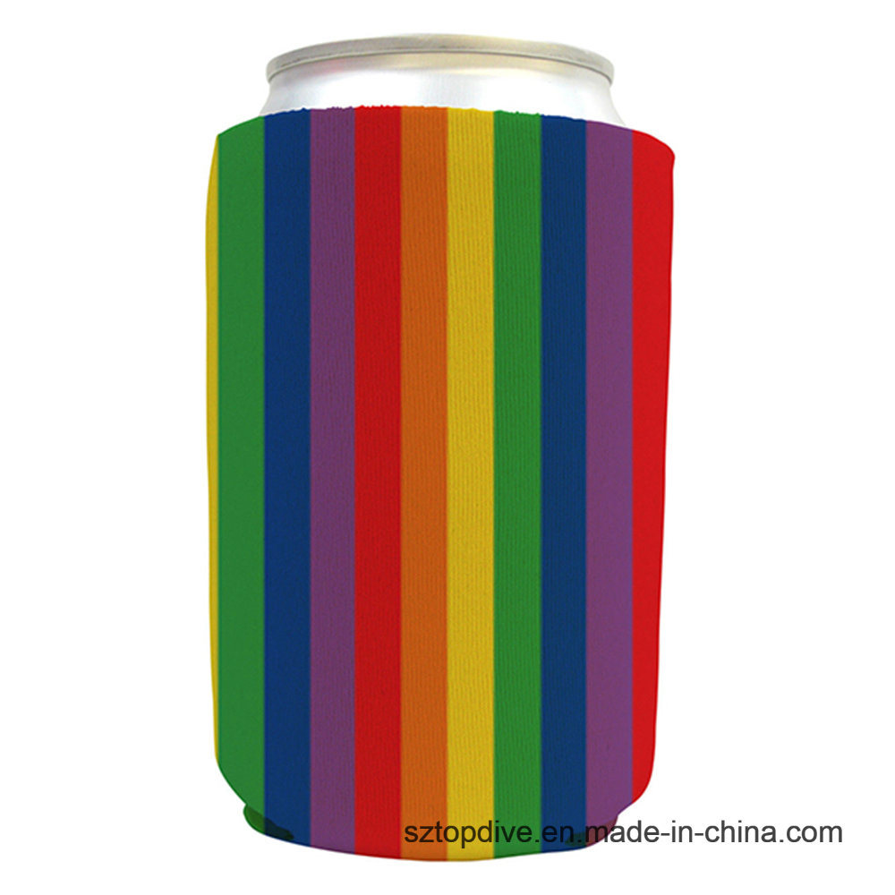 OEM Chevron Dots Pattern Neoprene Beer Can Holder