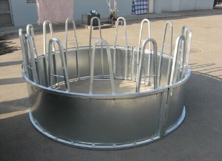 Galvanized or Powder Coated Livestock Hay Bale Feeder