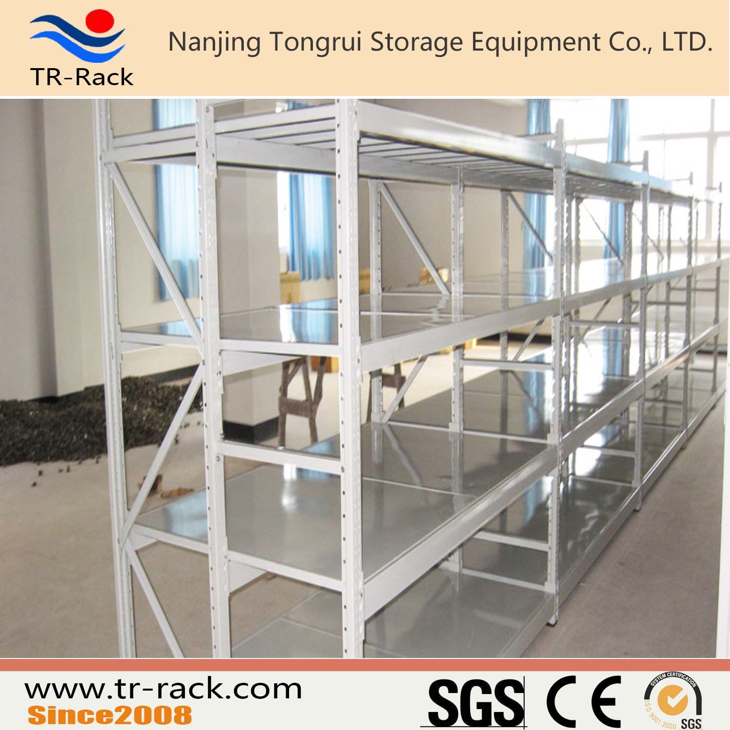 Metal Longspan Warehouse Storage Shelving Rack