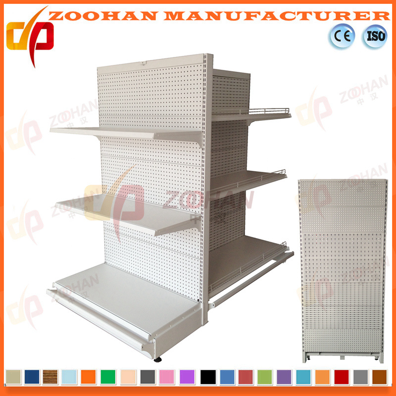 Factory Customized Supermarket Gondola Display Rack (Zhs294)