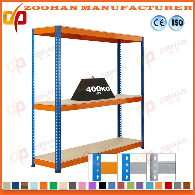 Medium Duty Metal Shelving Warehouse Garage Organization Storage Rack (Zhr272)