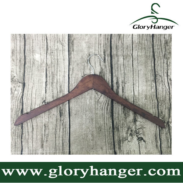 Oak Hanger for Wholesale Hotel, Wood Clothes Hangers