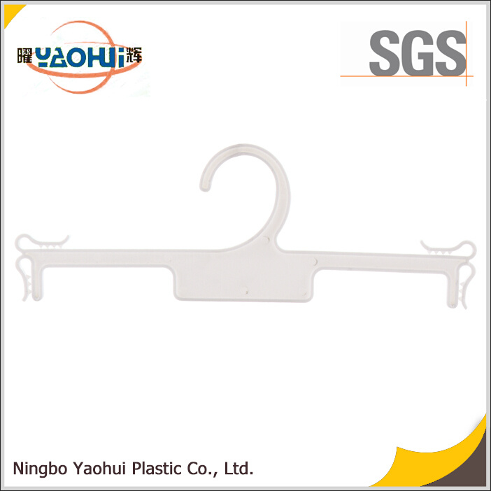 Natural Color Plastic Underwear Hanger for Display