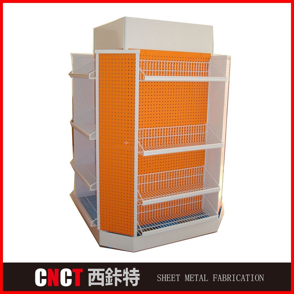 Customized Colorful Display Racks for Pharmacy