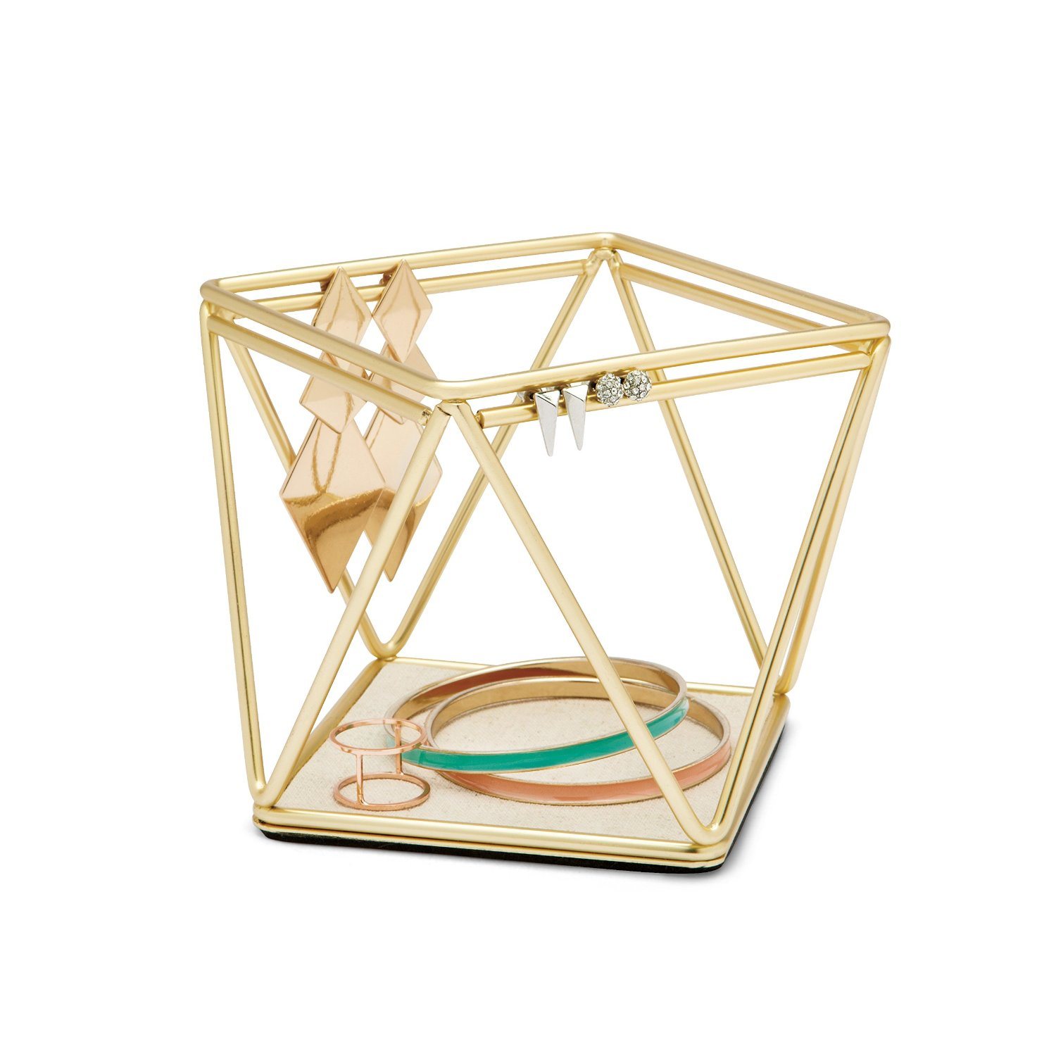 Geometry Metal Jewelry Storage Display Stand