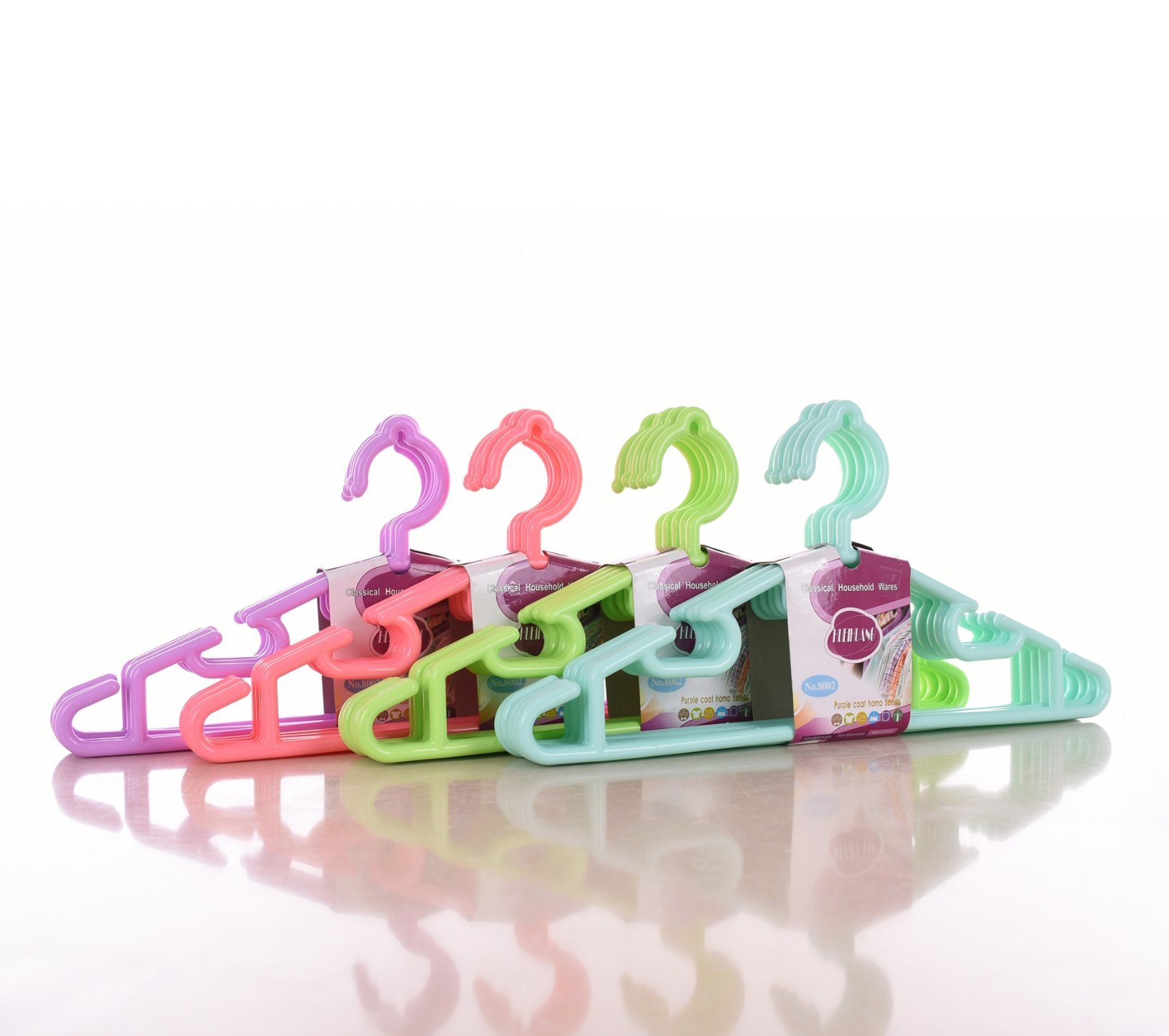 Non Slip Hangers Recycled Garment Plastic Hangers