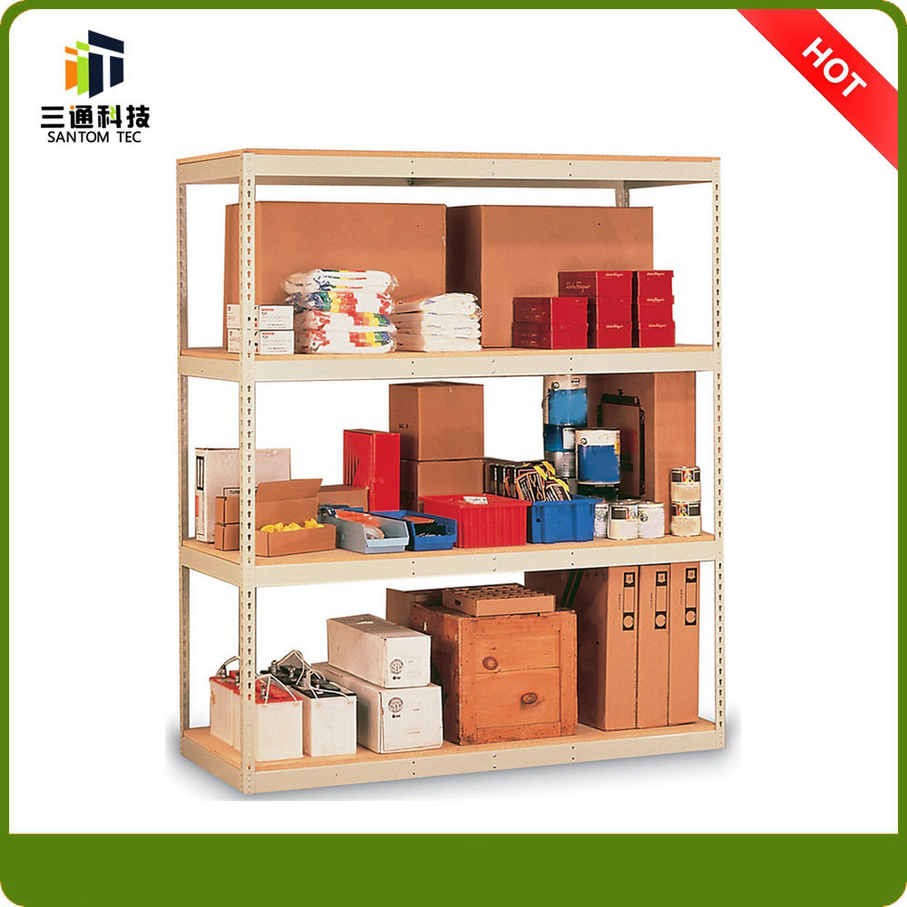 4 Shelf Furniture Storage Rack with MDF Board, Steel Storage Rack, Warehouse Racking for Sale