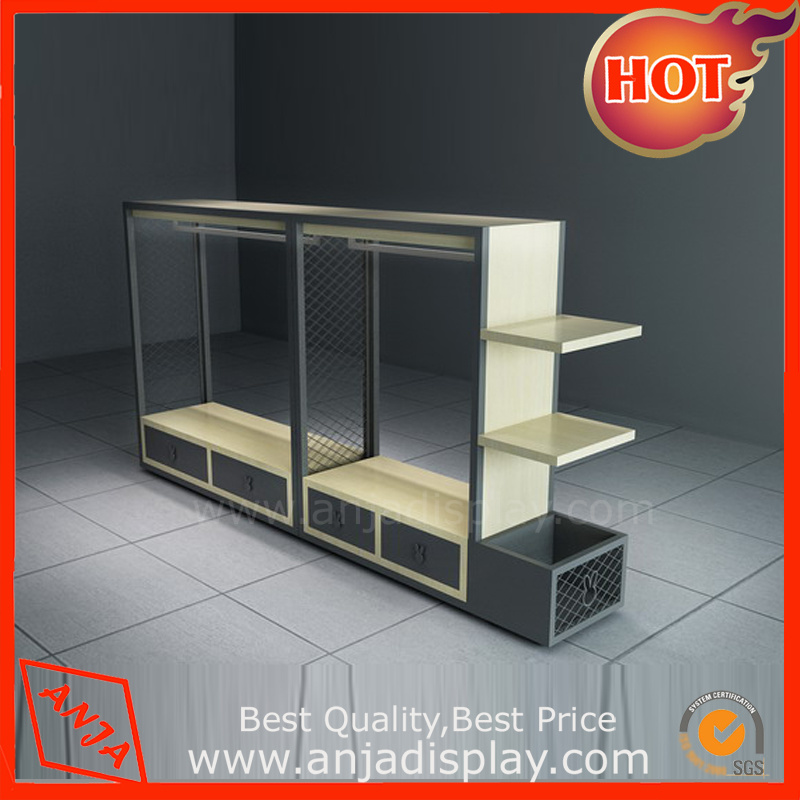 Clothing Shop Hanger Storage Rack Gondola Display Stand