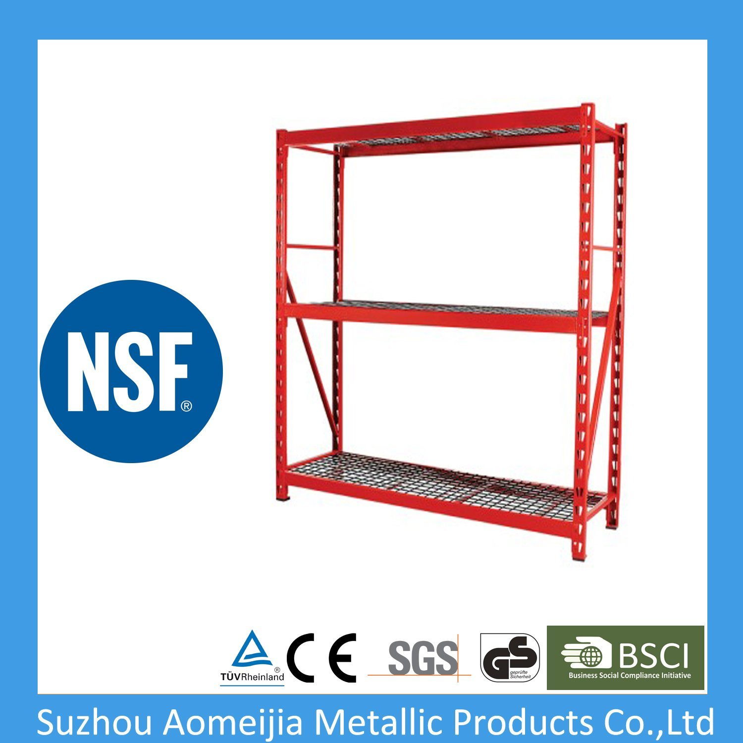 Warehouse Adjustable Steel Storage Pallet Rack Shelf