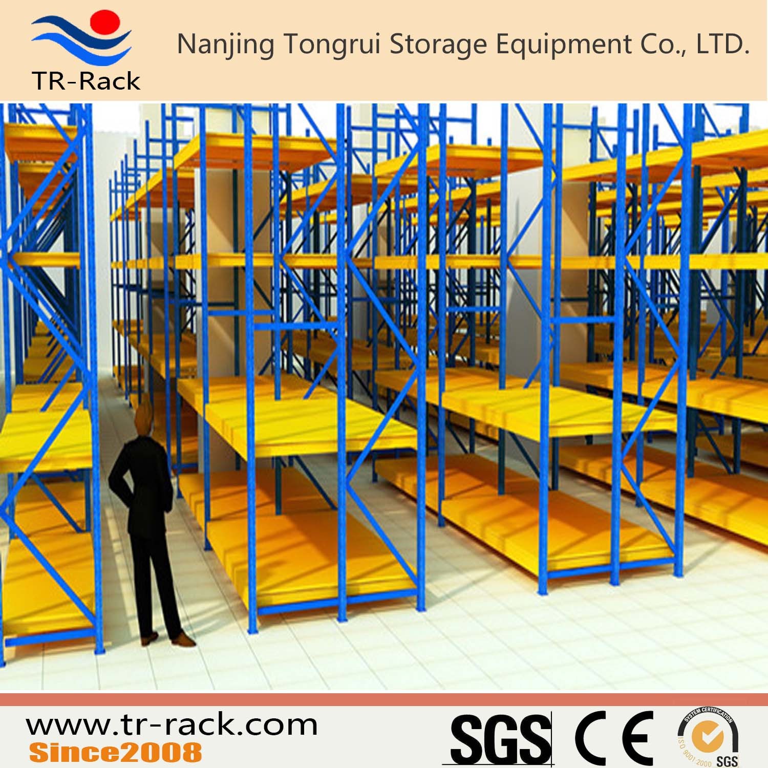 Long Span Heavy Duty Warehouse Storage Rack