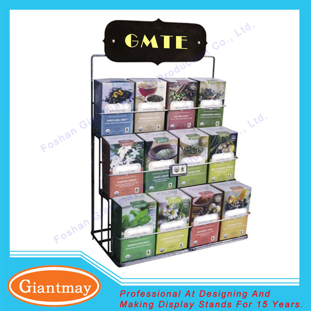 Metal Wire Sample Counter Top Chocolate Display Rack