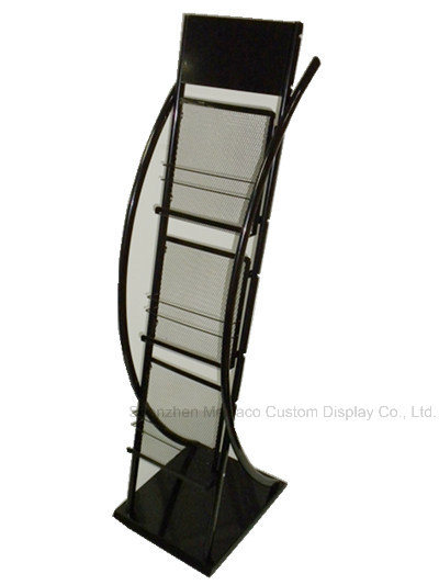 Brochure Holder Magazine Iron Display Rack