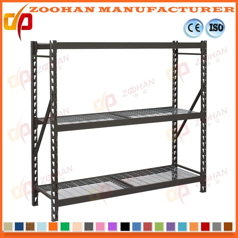 Adjustable Kitchen Wire Decking Shelving Storage Garage Racking Units (Zhr281)