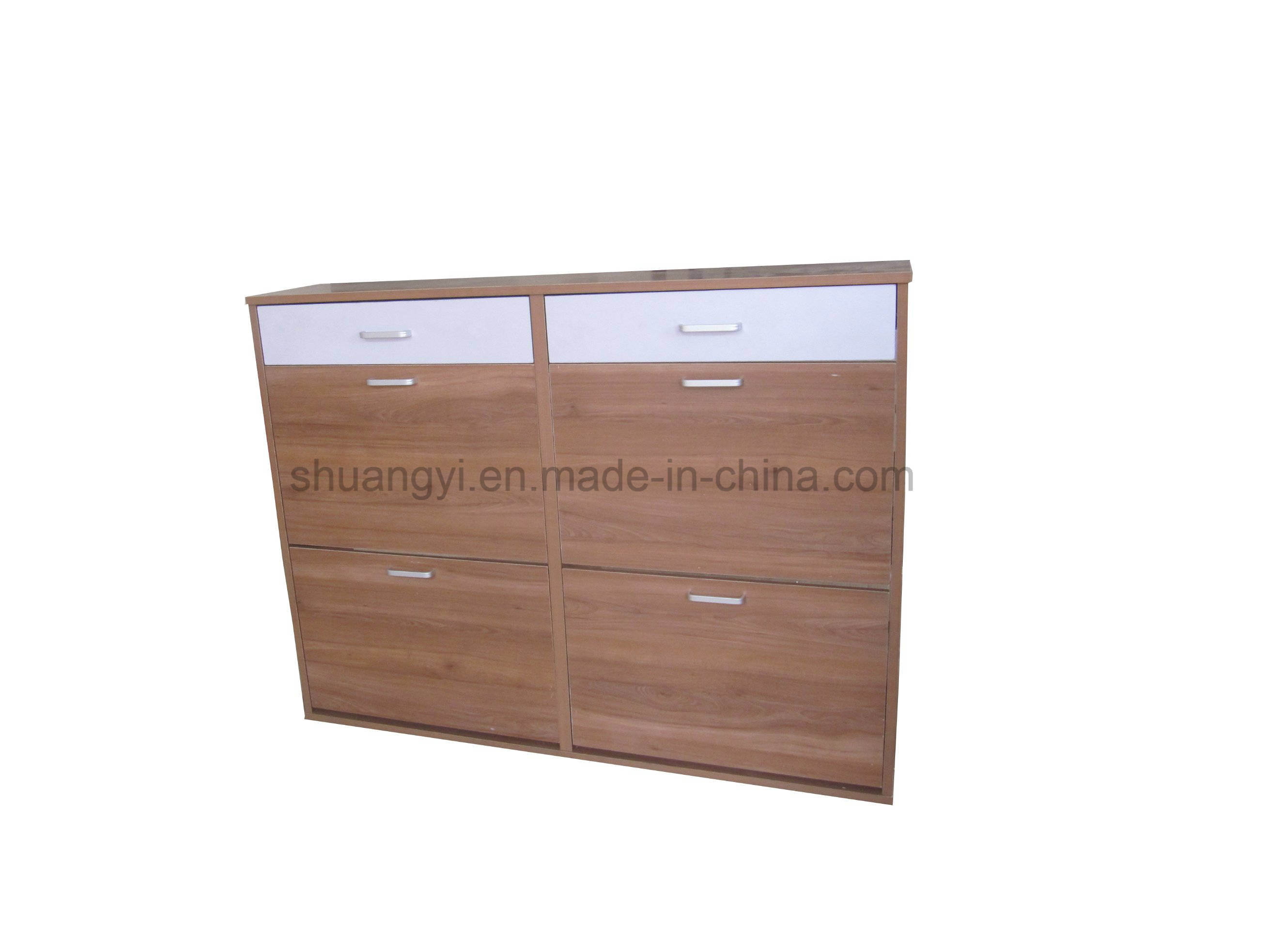 Simple 4 Drawer Shoe Storage Cabinet Parts Shoe Rack