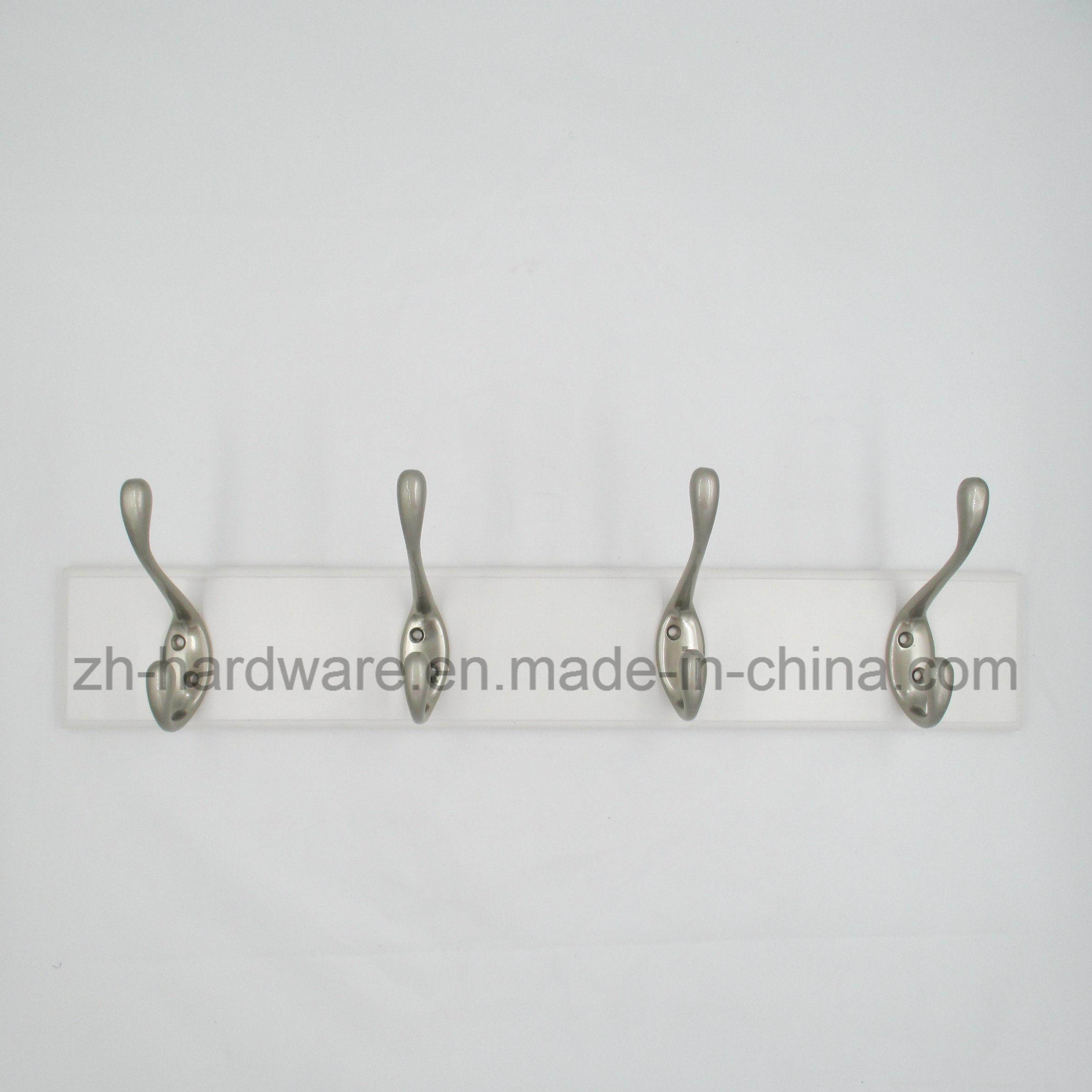 High-Grade Beautiful Clothes Hook Wooden & Metal Board Hook (ZH-7010)