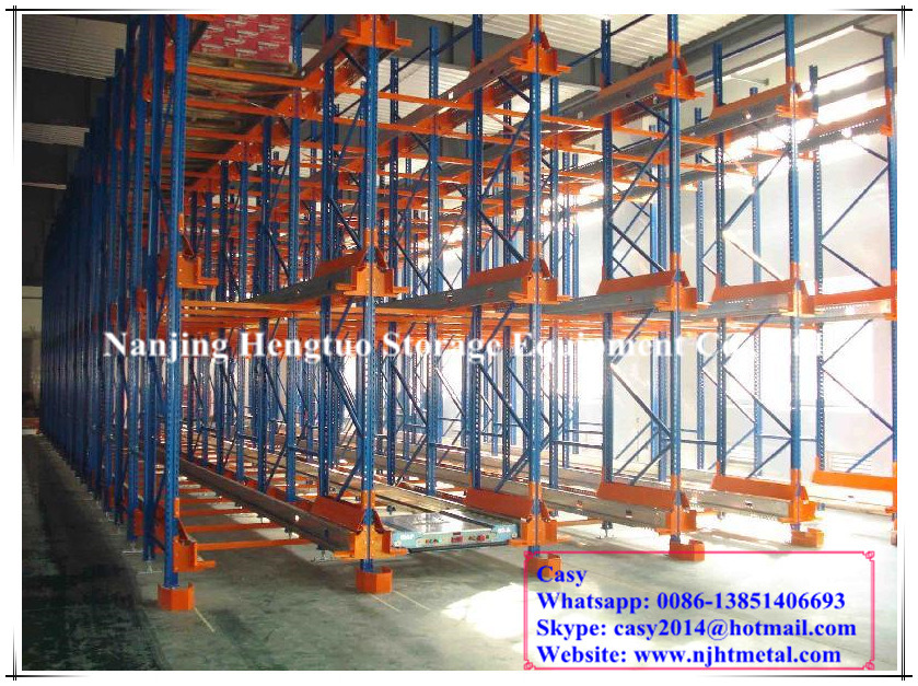 High Quality Automatic Radio Shuttle Pallet Racking for Warehouse Storage