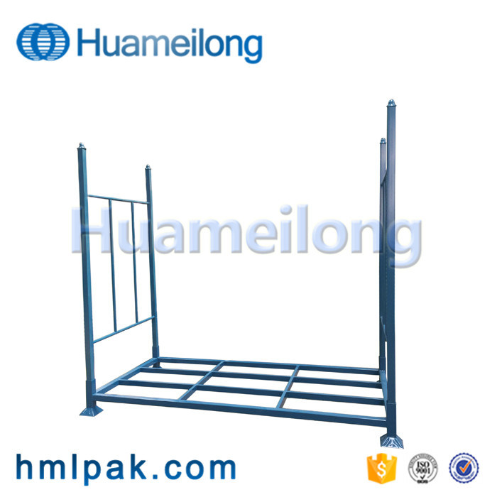 Warehouse Mobile Spare Galvanized Auto Car Tire Rack for Fabricated