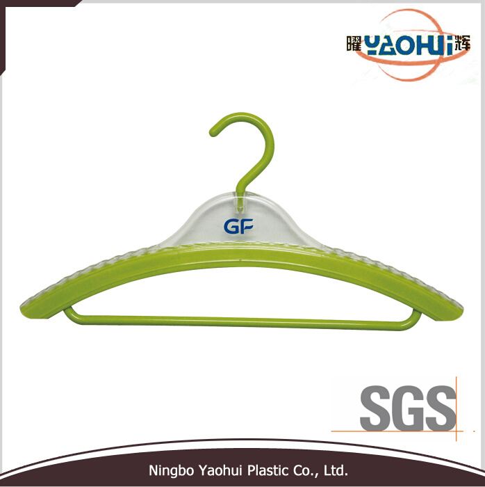 Luxury Jacket Hanger with Plastic Hook for Jacket Shop