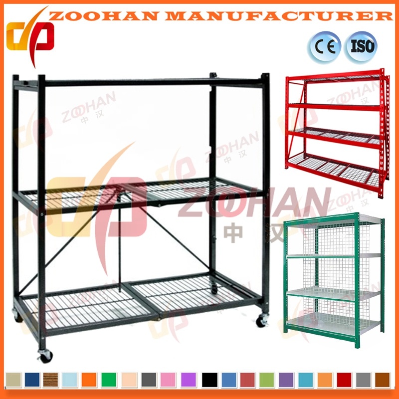 High Quality Steel Wire Mesh Warehouse Shelf for Storage (Zhr180)