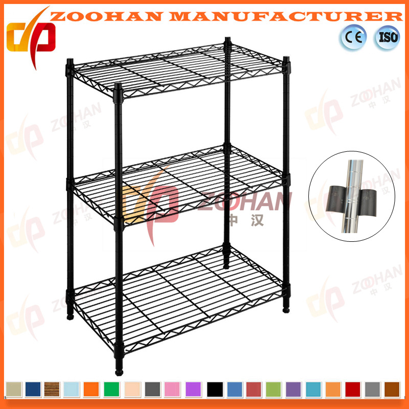 Adjustable Wire Mesh Standing Shelf (Zhw20)