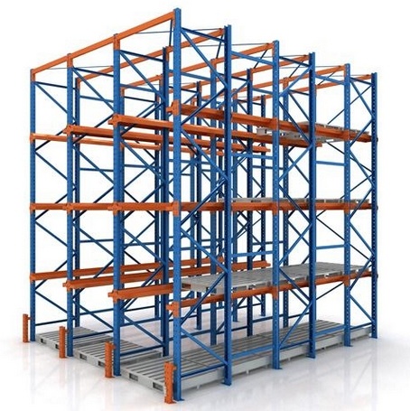 SGS Certificated Heavy Duty Pallet Drive-in Racking System