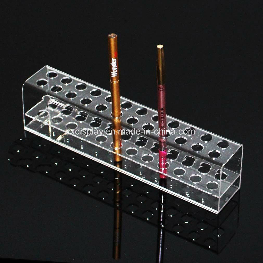 Multi-Functional Acrylic Eyebrow Shelf Pencil Holder Pen Display Shelf