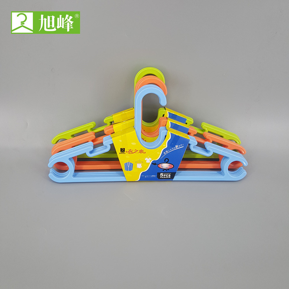 Hang Plastic Colorful Cloth Home Garment Usage Hanger Rack