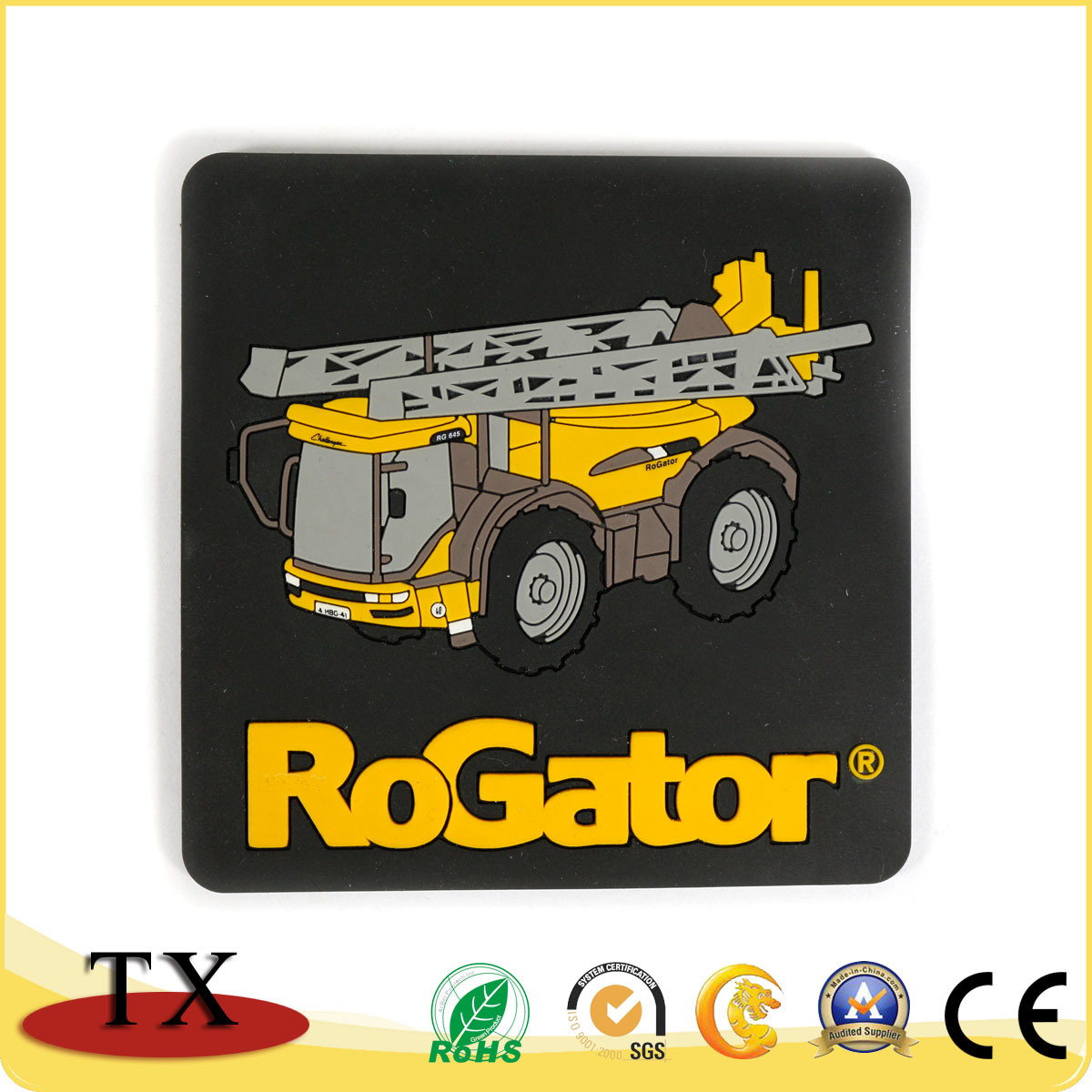 Soft PVC Decoration Truck Design PVC Coaster