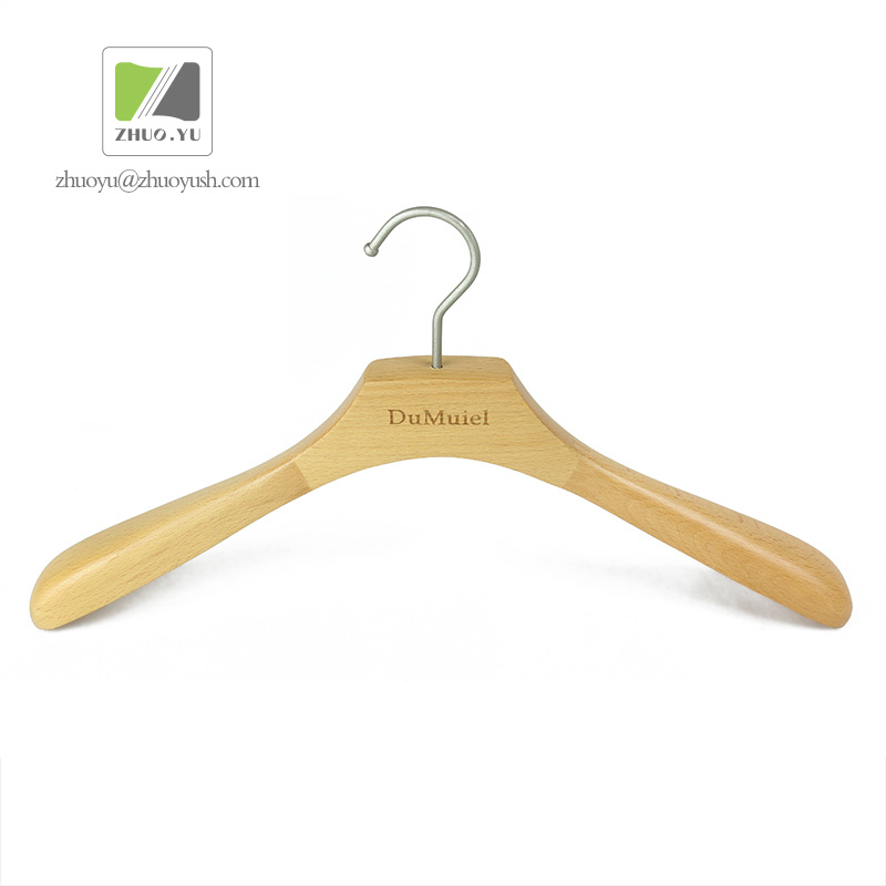 Branded and Designed Luxury Wooden Clothes Hanger