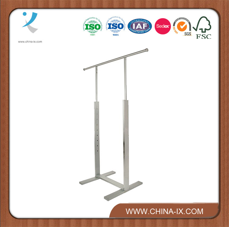 Customized Stylish Adjustable Garment Rack with Hanging Bar