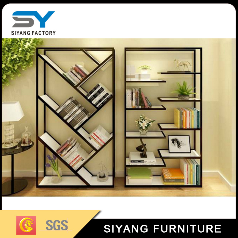 Library Furniture Stainless Steel Bookshelf for Children