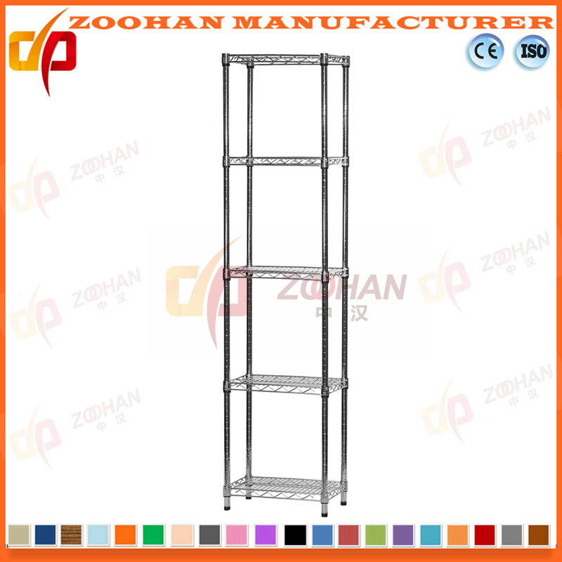 House Office Closet Storage Wire Shelf Stand (Zhw51)