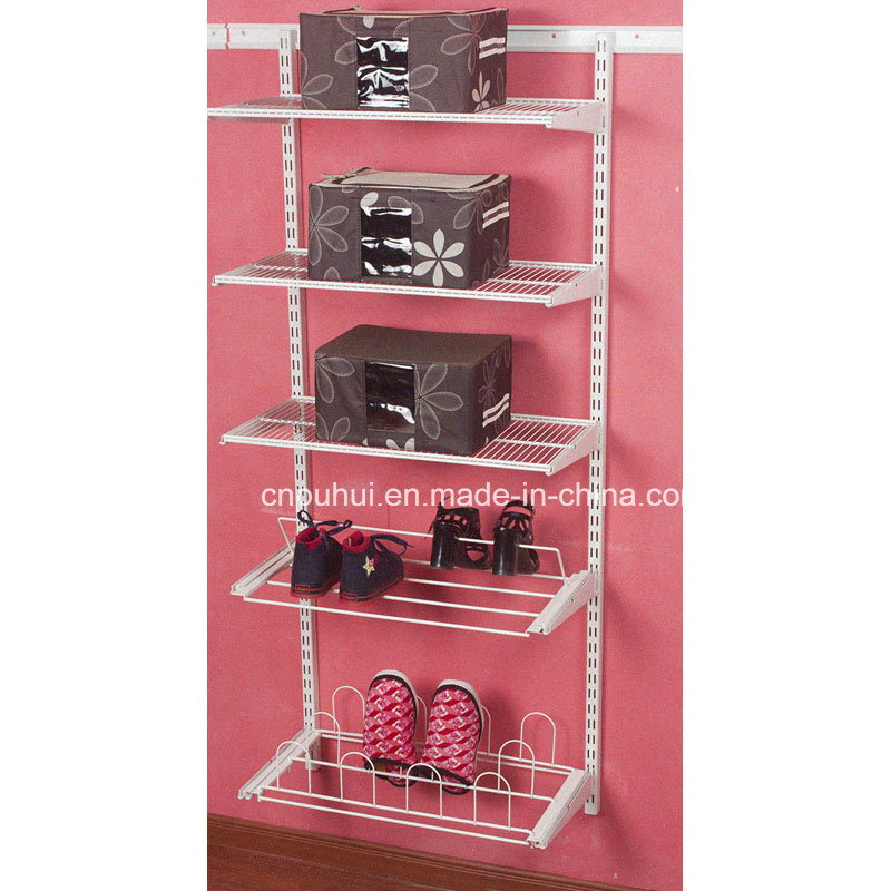 5 Layer Coated Wall Fixed Wire Rack (LJ1011)