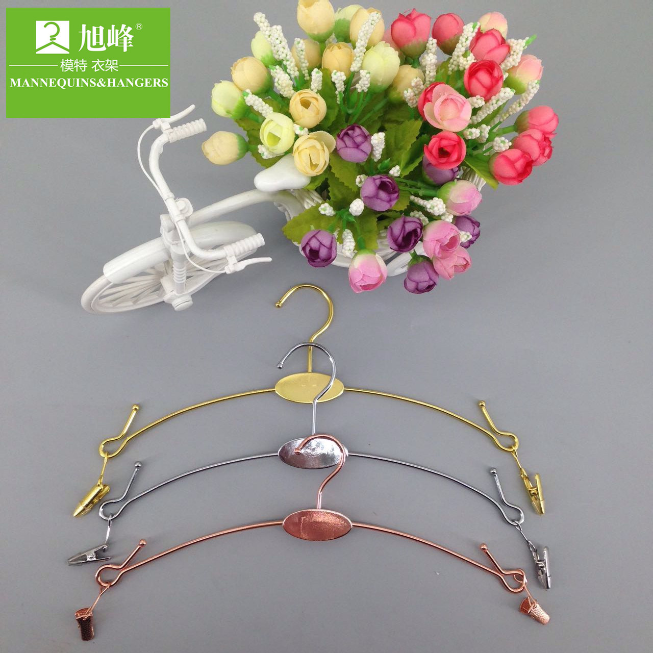 Wholesale Luxury Bra Hanger Metal Underwear Hangers