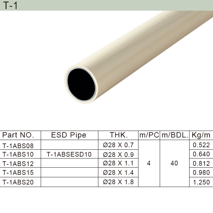 T-4000 ABS Coated Steel Pipe