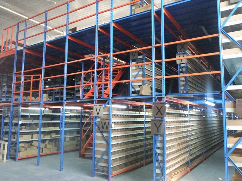 Warehouse Storage System Racking and Shelving System Steel Mezzanine Floor/Storage Rack