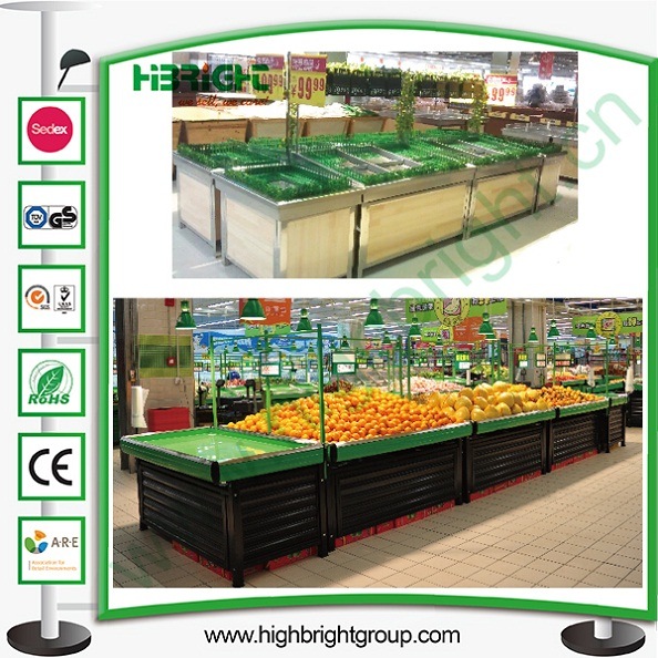 Fashion Design Store Vegetable and Fruit Display Racks