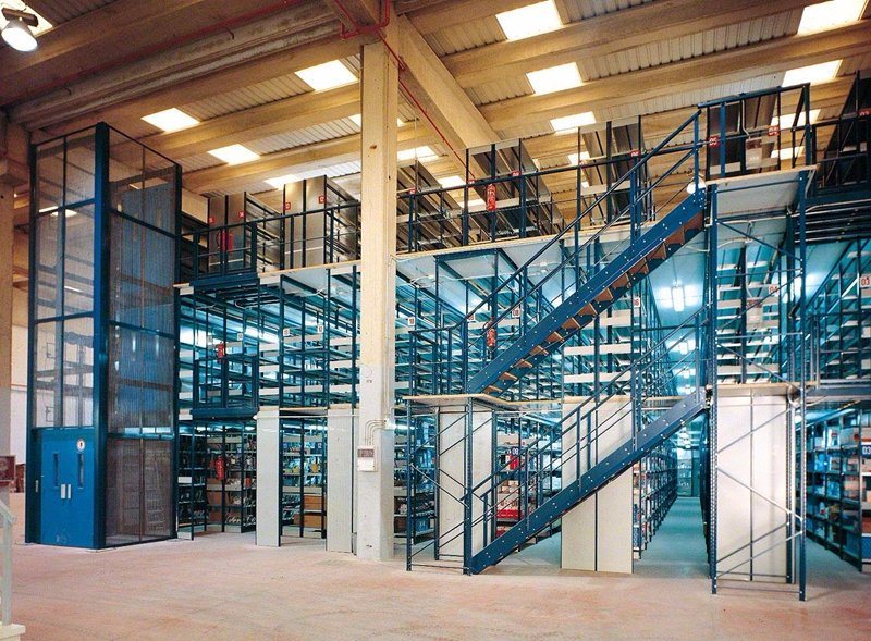 Warehouse Storage Multi-Tier Mezzanine Rack